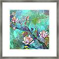 Magnolias Framed Print