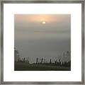 Maine Morning Framed Print