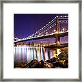 Majestic Manhattan Framed Print