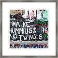 Make Hummus Framed Print