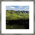 Makua Valley From Above Makua Cave Framed Print
