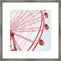 Malaga, Ferris Wheel - 01 Framed Print
