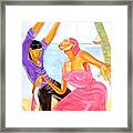Mambo Dancing Framed Print