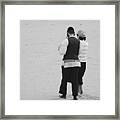 Man And Woman Framed Print