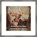 Man Cave Art Framed Print