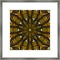 Mandala Kaleidoscopic Design 16 Framed Print