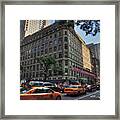 Manhattan - 5th Ave. 004 Framed Print