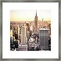 Manhattan Framed Print