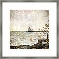 Manitowoc Breakwater Lighthouse 2015-1 Framed Print