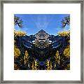 Maple Pass Loop Reflection Framed Print