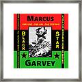 Marcus Garvey Framed Print