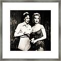 Marilyn Monroe Bus Stop Scene With Eileen Heckart Framed Print