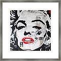 Marilyn Monroe / Fascination Framed Print