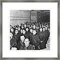 Mass On The Maginot Line Framed Print