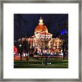 Massachusetts State House - Boston Framed Print