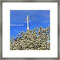 Matthew 10 Verse 38 Framed Print