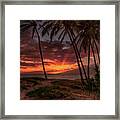 Maui Sunset 1 Framed Print