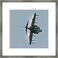 Mcdonnell-douglas Av-8b Harrier Buno 164119 Of Vma-211 Turning Mcas Miramar October 18 2003 Framed Print