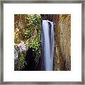 Mcway Creek Falls 2 Framed Print