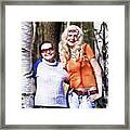 Me And My Mother-in-law Tamara Framed Print