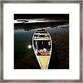 Medicine Lake In Jasper National Park Framed Print