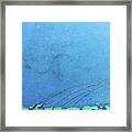 Meet-up In Blue. #abstract #abstractart Framed Print