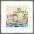 Meeting At The Docks Classic Framed Print