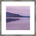 Meeting Of The Lochs Framed Print