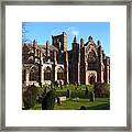Melrose Abbey - Scotland Framed Print