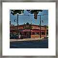 Memphis - Arcade Restaurant 001 Framed Print