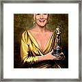 Meryl Streep Winner Framed Print