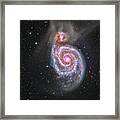 Messier 106 Framed Print