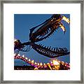 Metal And Fire 5 Framed Print