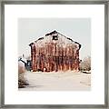 Metal Barn Framed Print