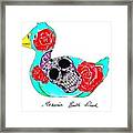 Mexican Bath Duck Framed Print