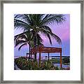 Mexican Moonrise Mexican Art By Kaylyn Franks Framed Print