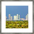 Miami Le City Framed Print
