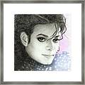 Michael Jackson Christmas Card 2016 - 007 Framed Print