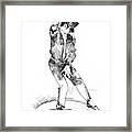 Michael Jackson Dancer Framed Print