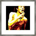 Mick Jagger Framed Print