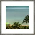 Mid-beach Miami-1 Framed Print