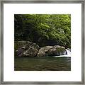 Midnight Hole Framed Print