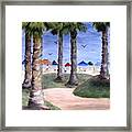 Mike's Hermosa Beach Framed Print