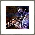 Miles Davis Jazz Legend 1969 Framed Print