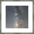 Milky Way Over Arches Np Two Framed Print