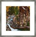 Mill In The Mountains Framed Print