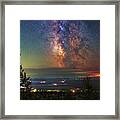 Milli Fire Framed Print