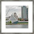 Milwaukee Lake Front Framed Print