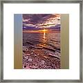 Milwaukee Sunrise Peak Framed Print