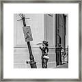 Mime And Her Lamppost - Nola Framed Print